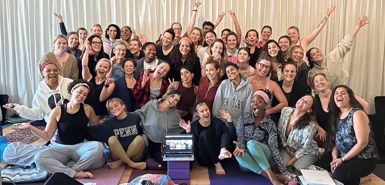 yoga teacher training bella prana group photo